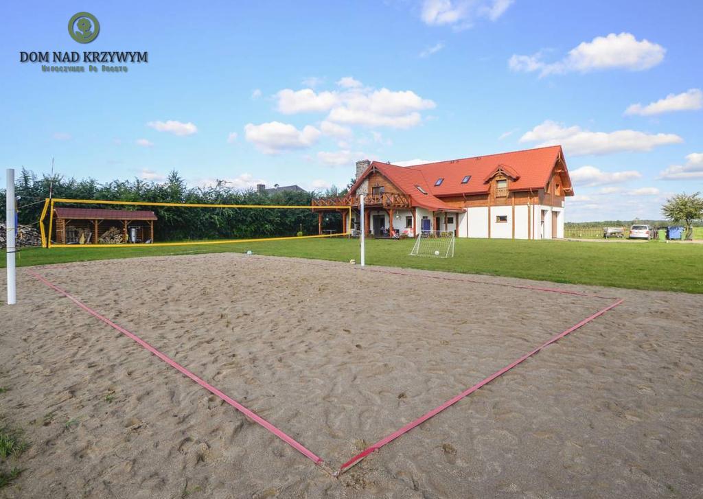 Dom Nad Krzywym - Prywatna Plaza, 2 Boiska, Sauna, Plac Zabaw Krzywe  Exteriér fotografie