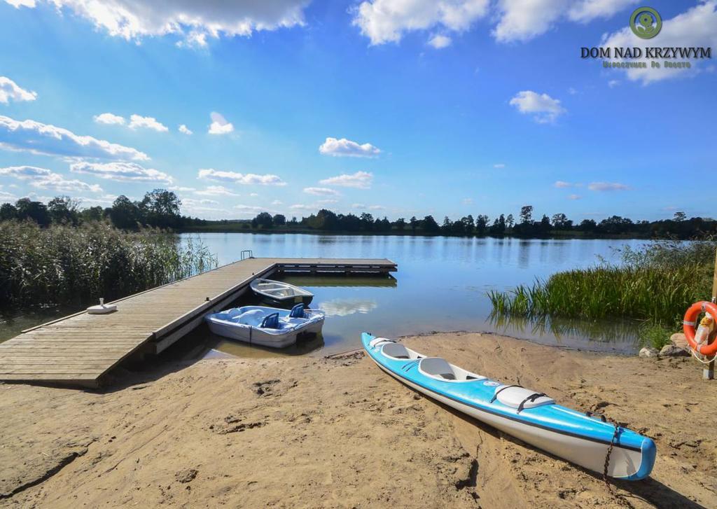 Dom Nad Krzywym - Prywatna Plaza, 2 Boiska, Sauna, Plac Zabaw Krzywe  Exteriér fotografie