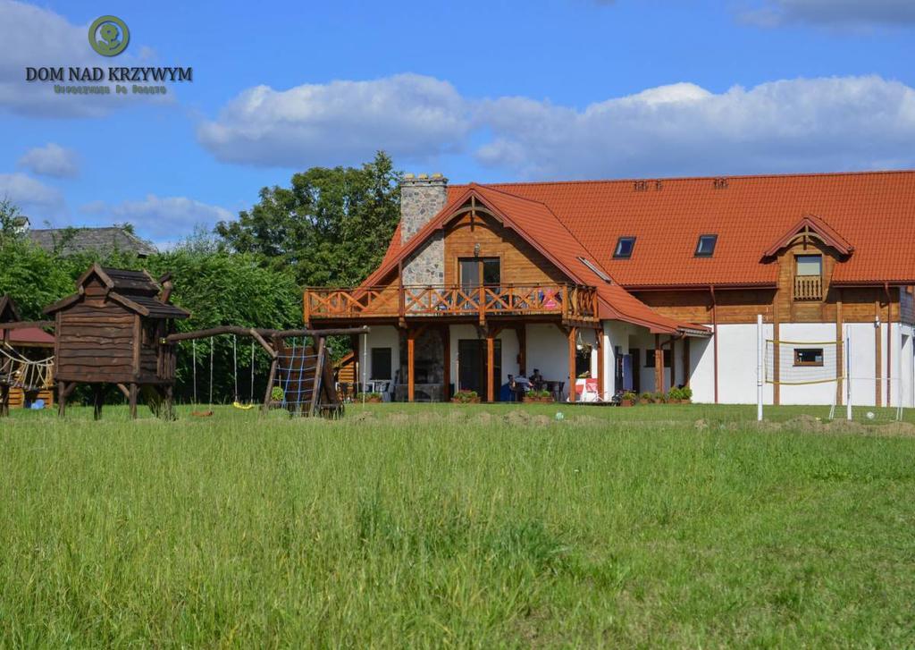 Dom Nad Krzywym - Prywatna Plaza, 2 Boiska, Sauna, Plac Zabaw Krzywe  Exteriér fotografie