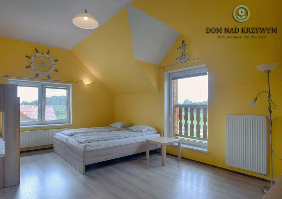 Dom Nad Krzywym - Prywatna Plaza, 2 Boiska, Sauna, Plac Zabaw Krzywe  Exteriér fotografie
