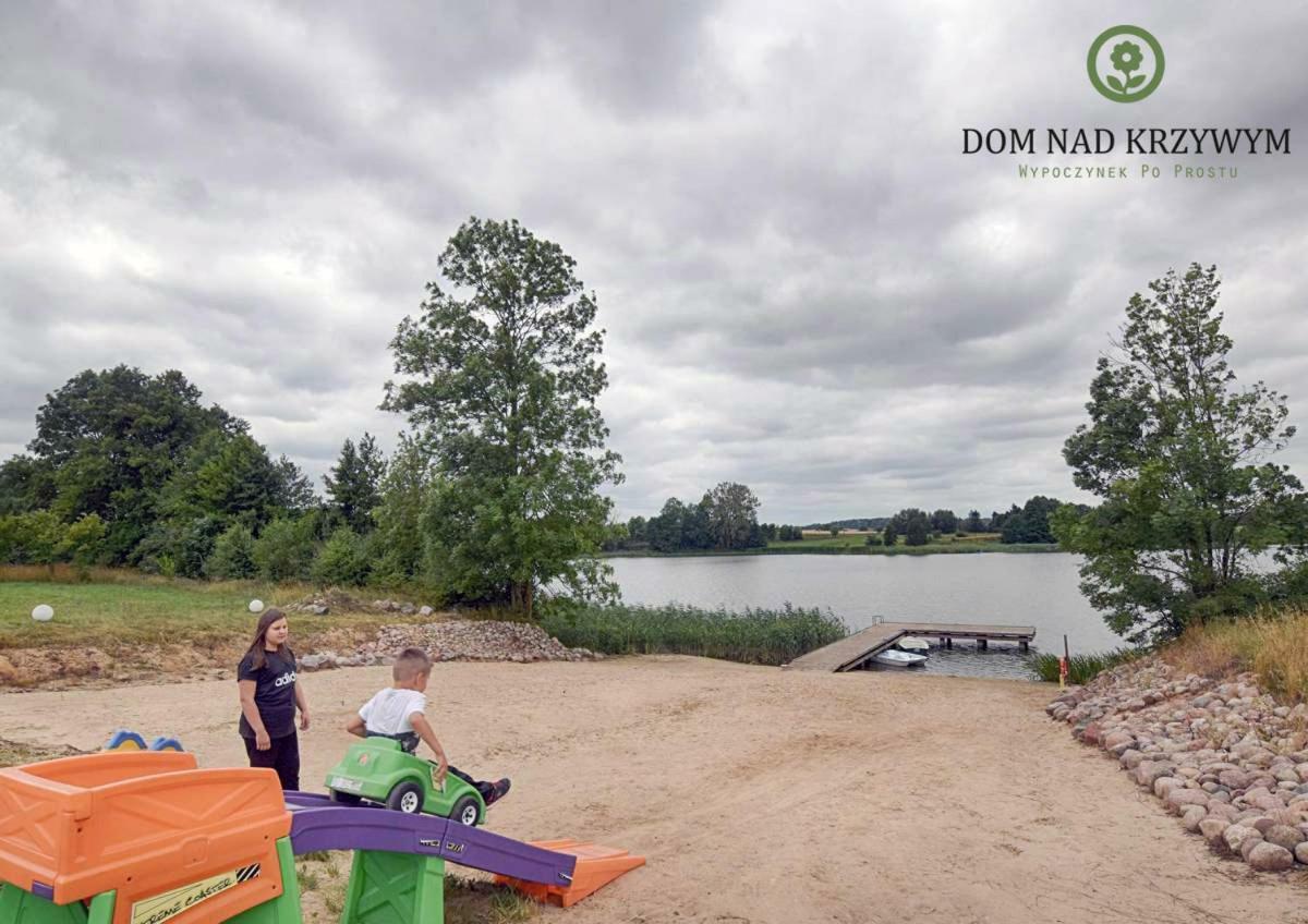 Dom Nad Krzywym - Prywatna Plaza, 2 Boiska, Sauna, Plac Zabaw Krzywe  Exteriér fotografie