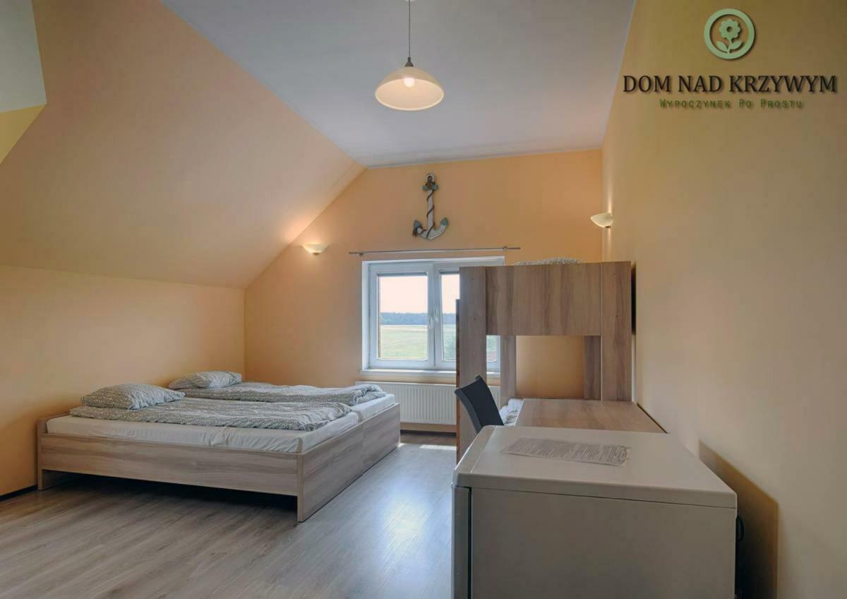 Dom Nad Krzywym - Prywatna Plaza, 2 Boiska, Sauna, Plac Zabaw Krzywe  Exteriér fotografie