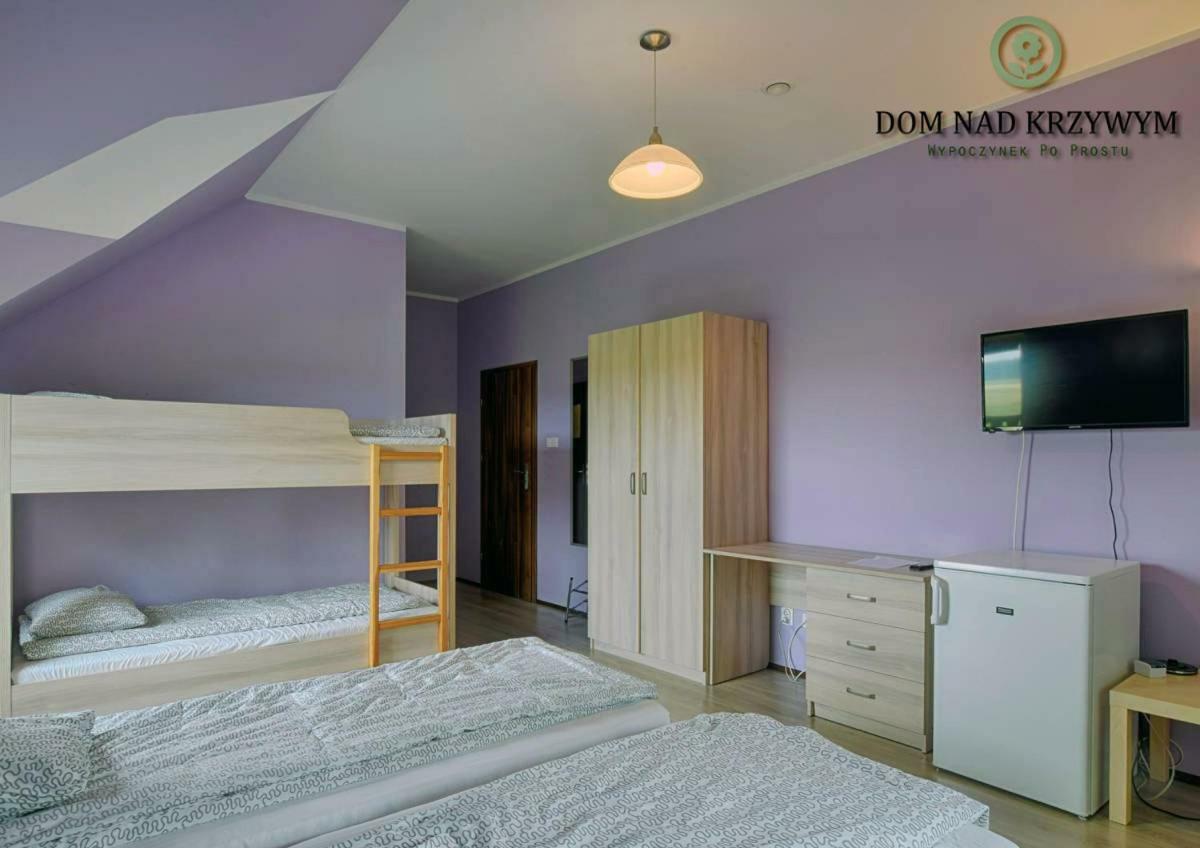 Dom Nad Krzywym - Prywatna Plaza, 2 Boiska, Sauna, Plac Zabaw Krzywe  Exteriér fotografie